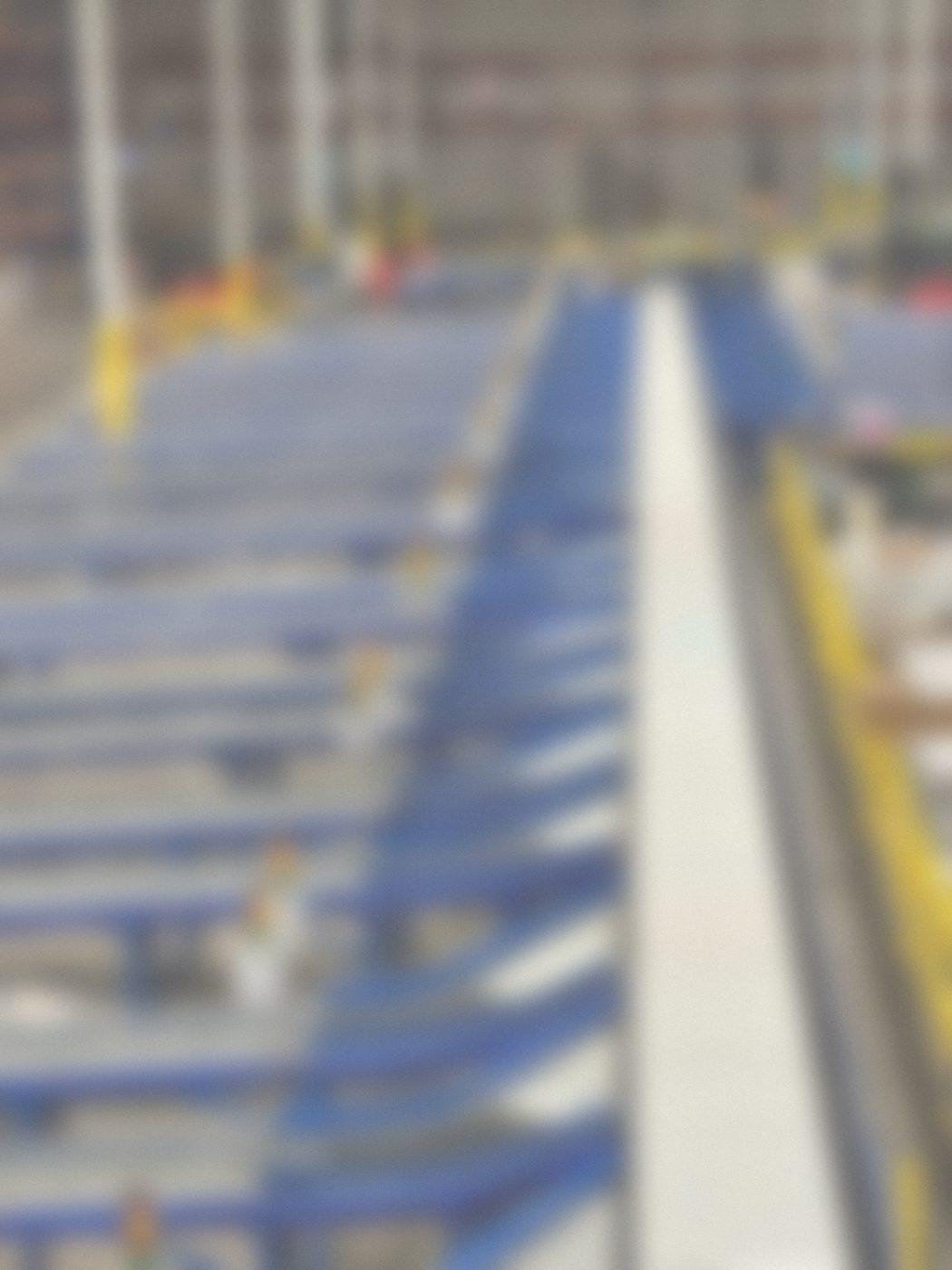 Sortation system with divert lanes off a main conveyor